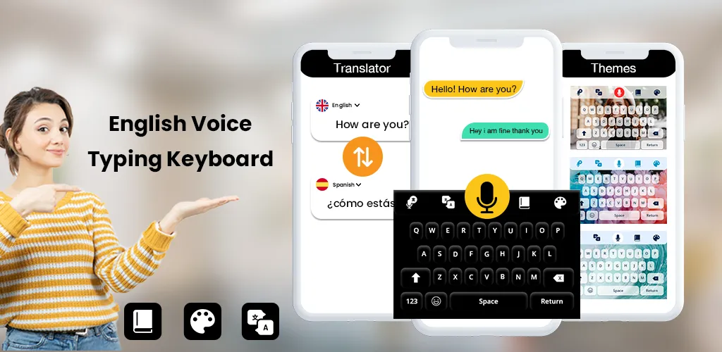 English Voice typing Keyboard | Indus Appstore | Screenshot