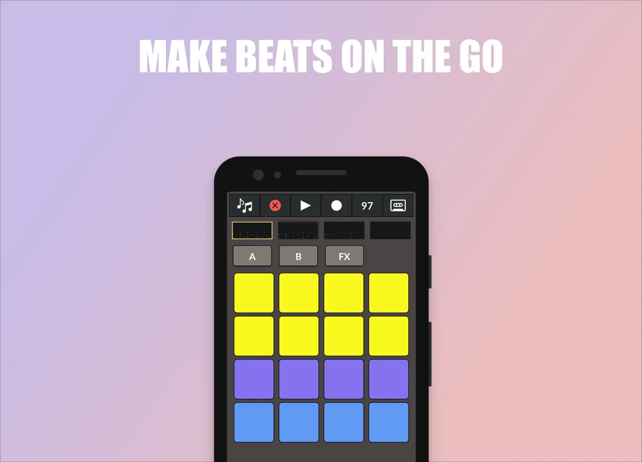 Trap Music Drum Pad Beat Maker | Indus Appstore | Screenshot