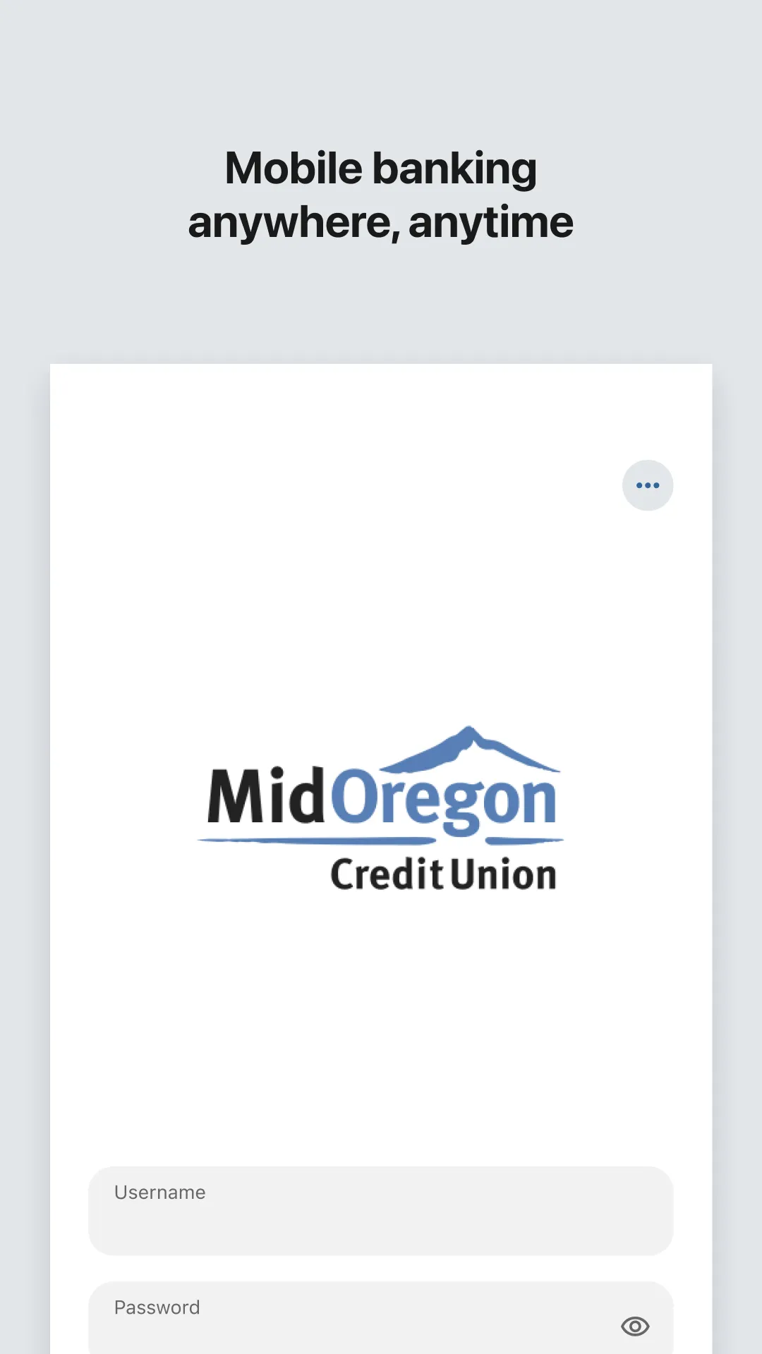 Mid Oregon Credit Union | Indus Appstore | Screenshot