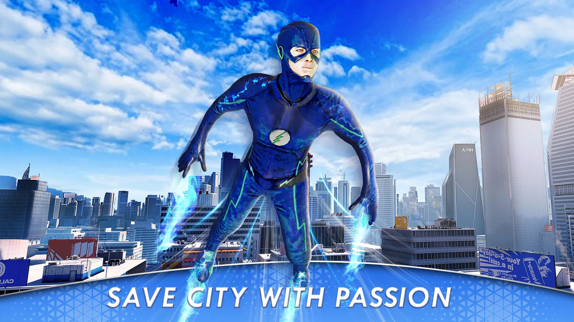 Superhero Flying speedster | Indus Appstore | Screenshot