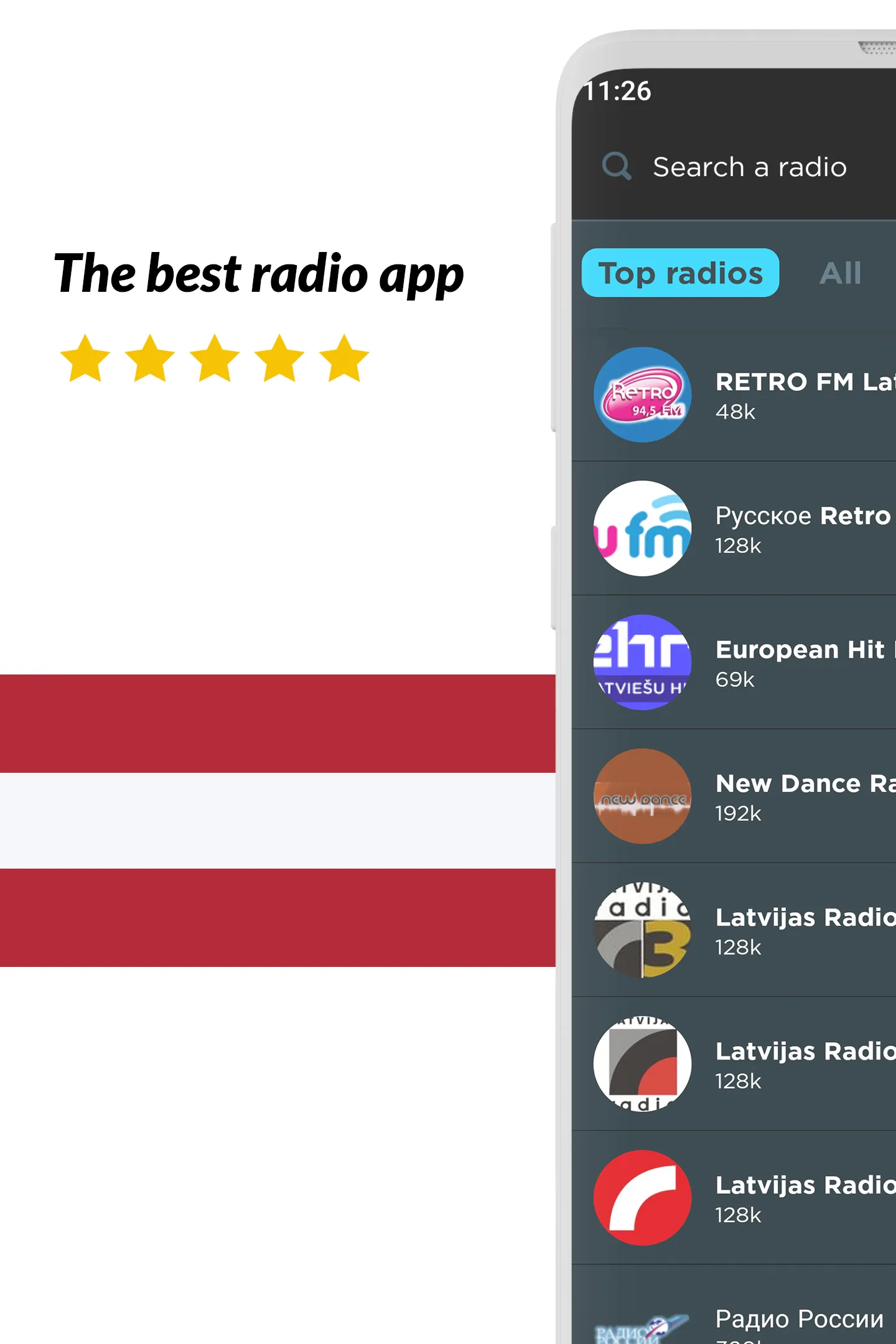 Radio Latvia FM online | Indus Appstore | Screenshot