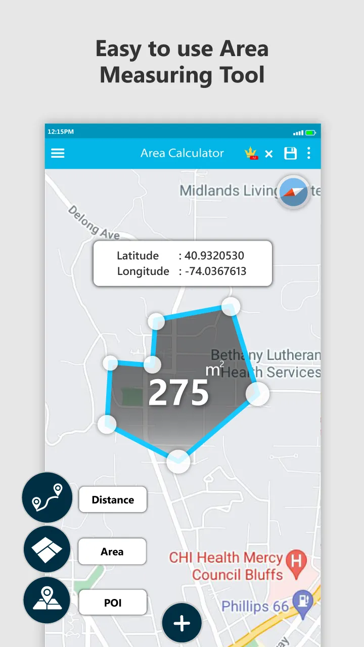 Area Calculator: Measure Field | Indus Appstore | Screenshot