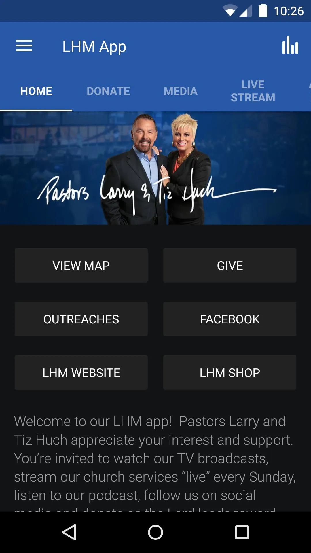 Larry Huch Ministries | Indus Appstore | Screenshot