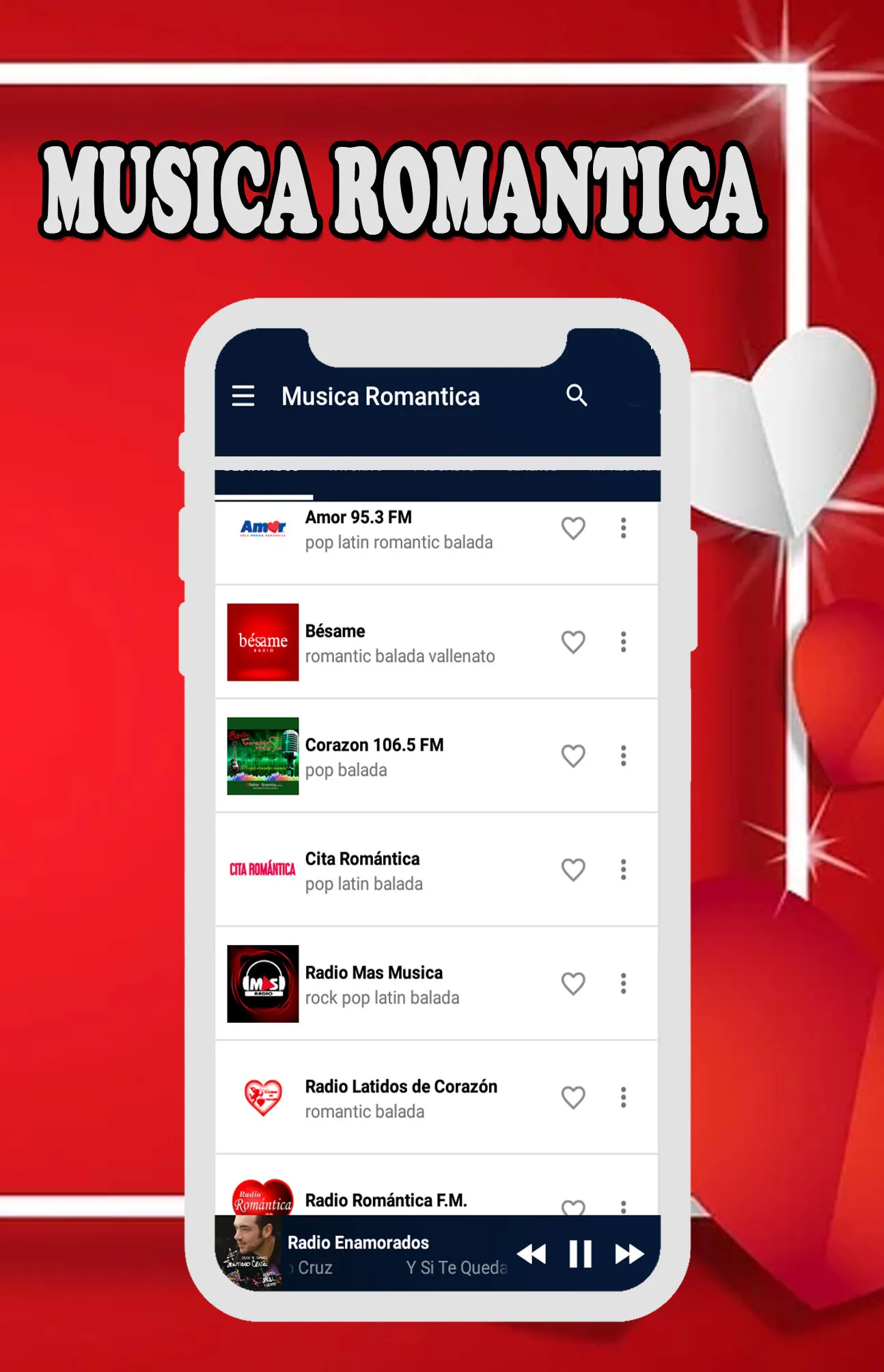 Musica Romantica Variada | Indus Appstore | Screenshot