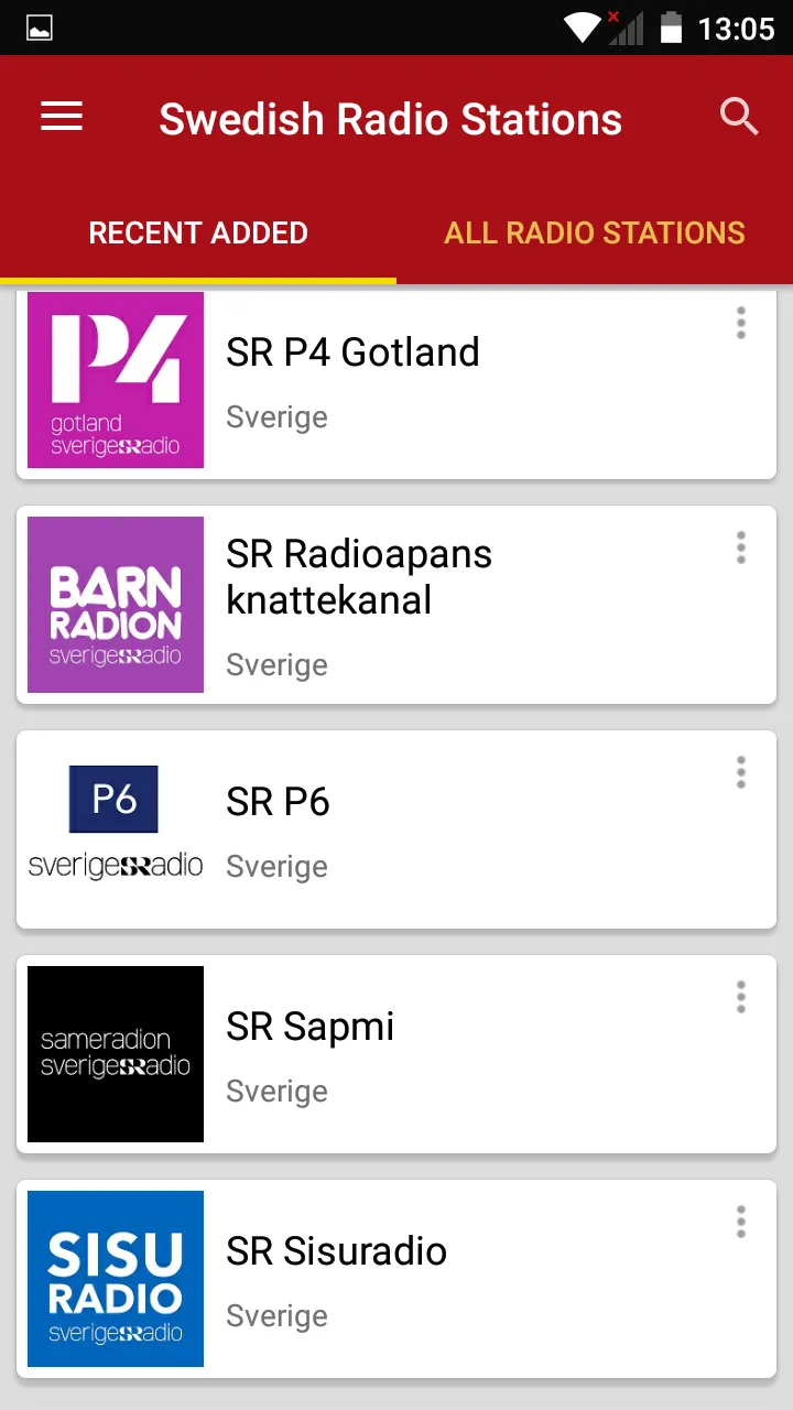 Sweden Radio Stations | Indus Appstore | Screenshot