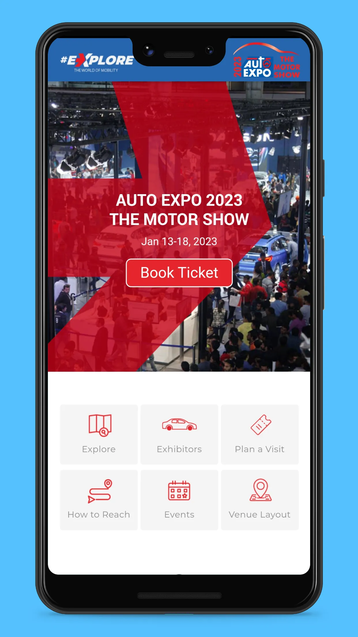 Auto Expo 2023 | Indus Appstore | Screenshot