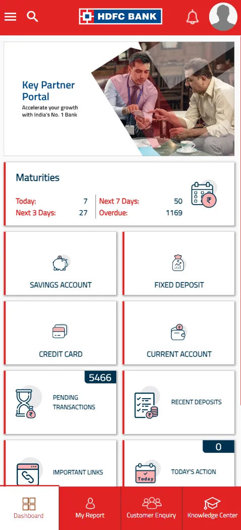 HDFC Deposit Key Partners | Indus Appstore | Screenshot