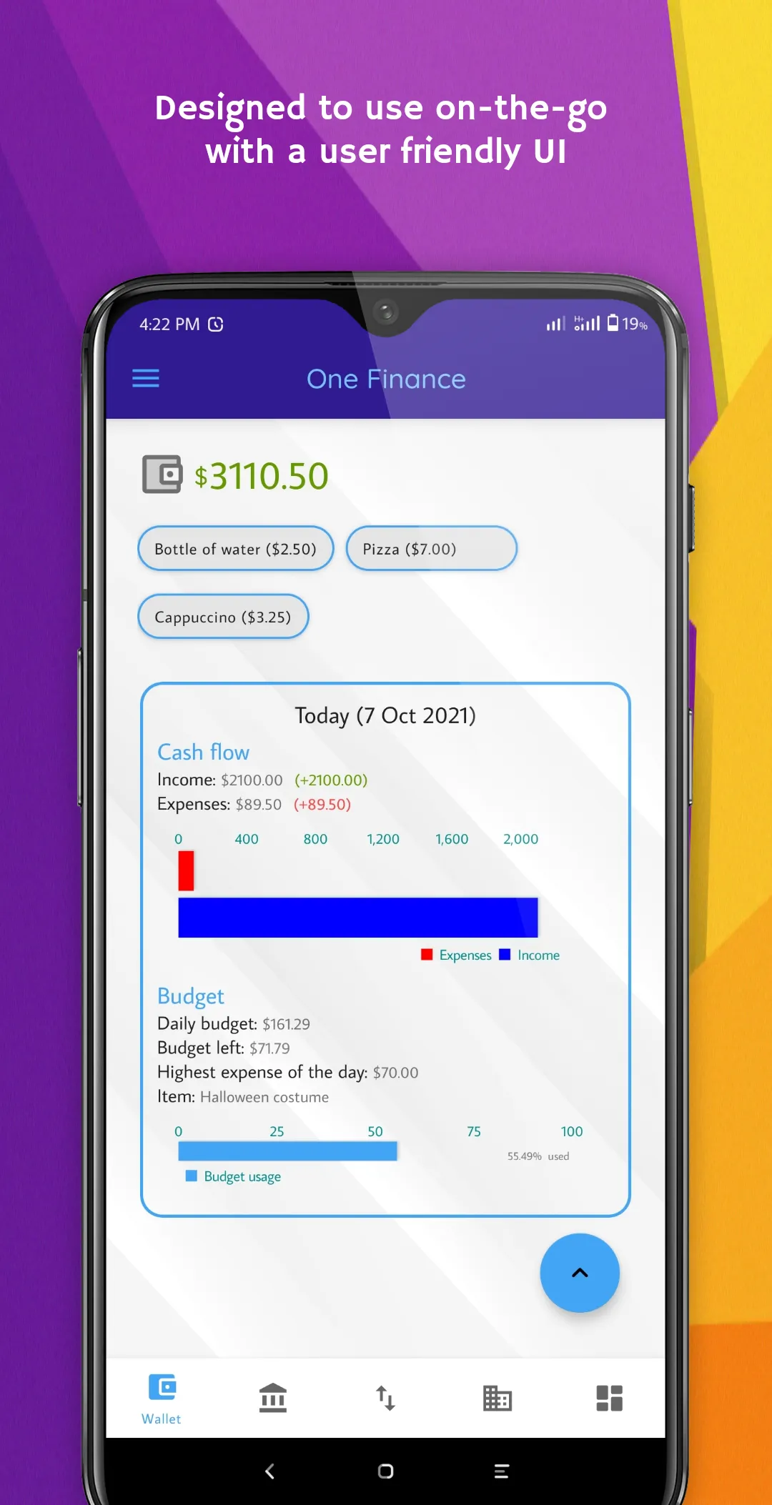 One Finance: Money Manager | Indus Appstore | Screenshot