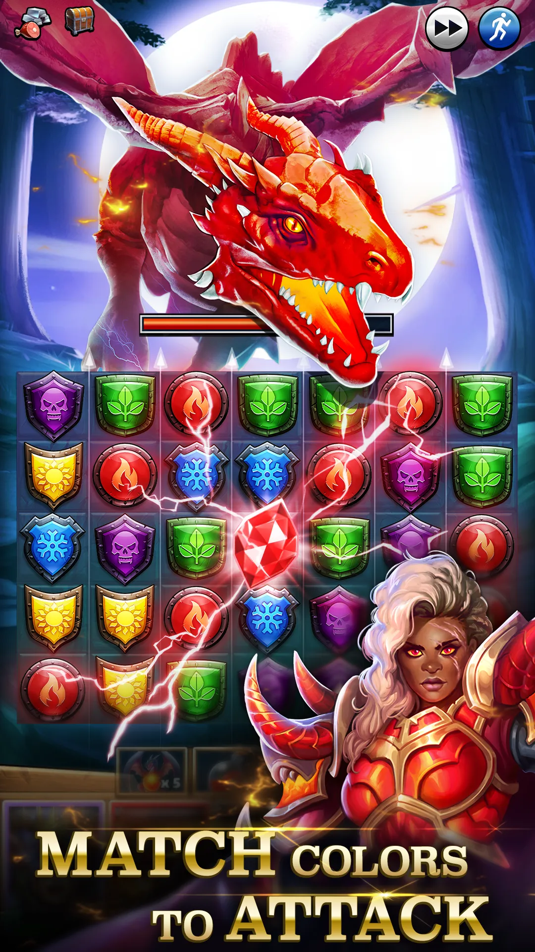 Empires & Puzzles: Match-3 RPG | Indus Appstore | Screenshot