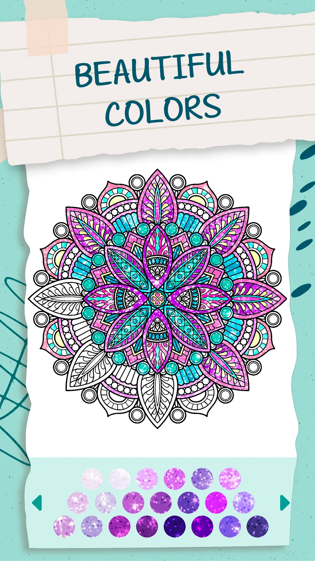 Antistress Adult Coloring Book | Indus Appstore | Screenshot