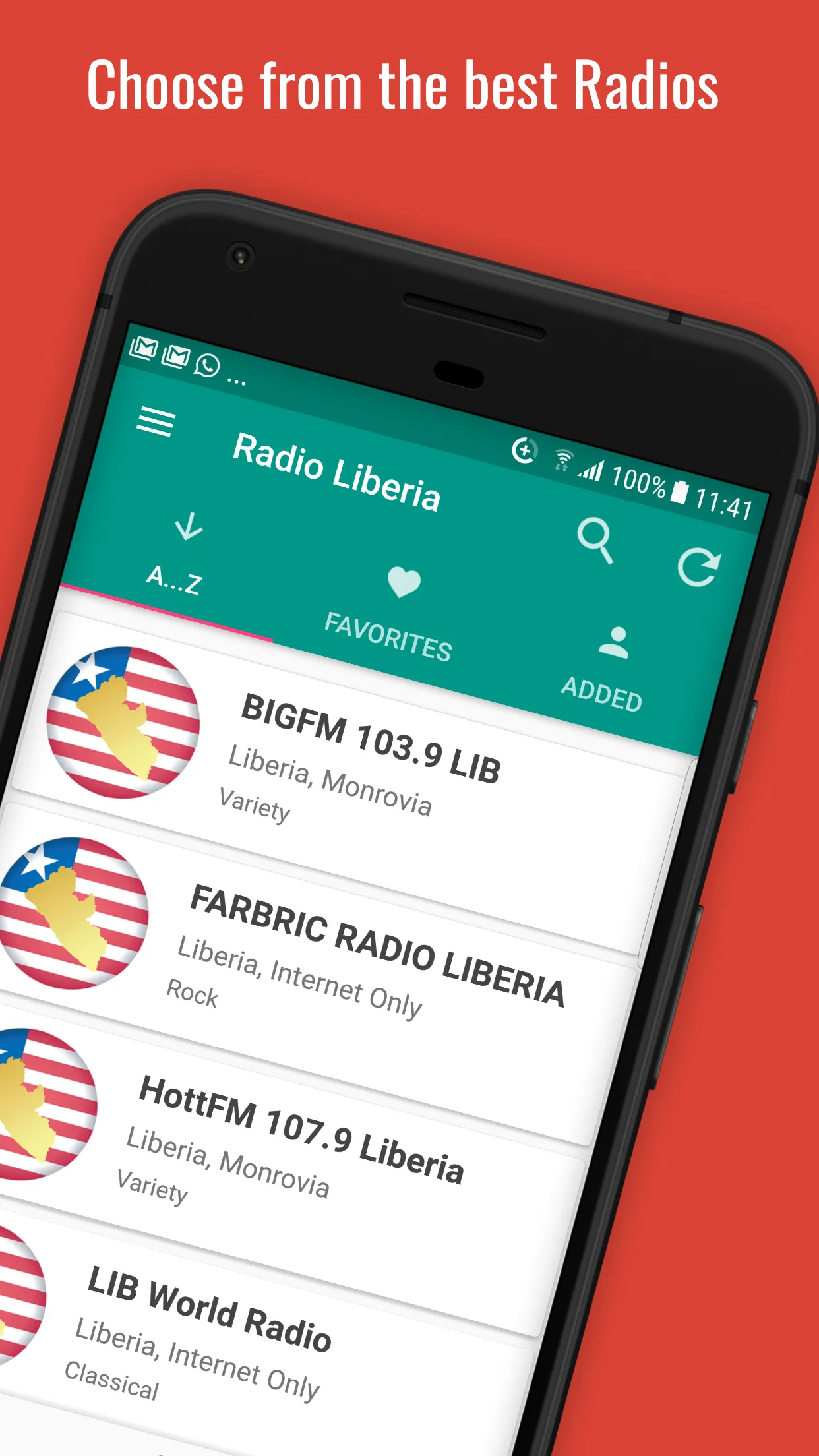 Liberia Radio Stations | Indus Appstore | Screenshot