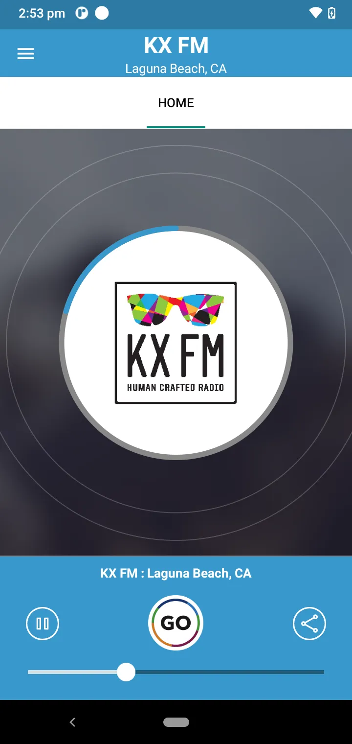 KX FM Radio | Indus Appstore | Screenshot