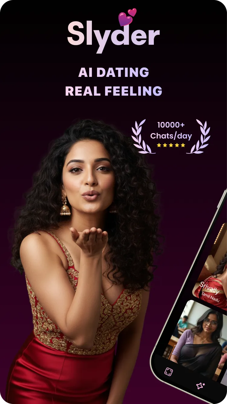 Slyder- AI Dating Simulator | Indus Appstore | Screenshot