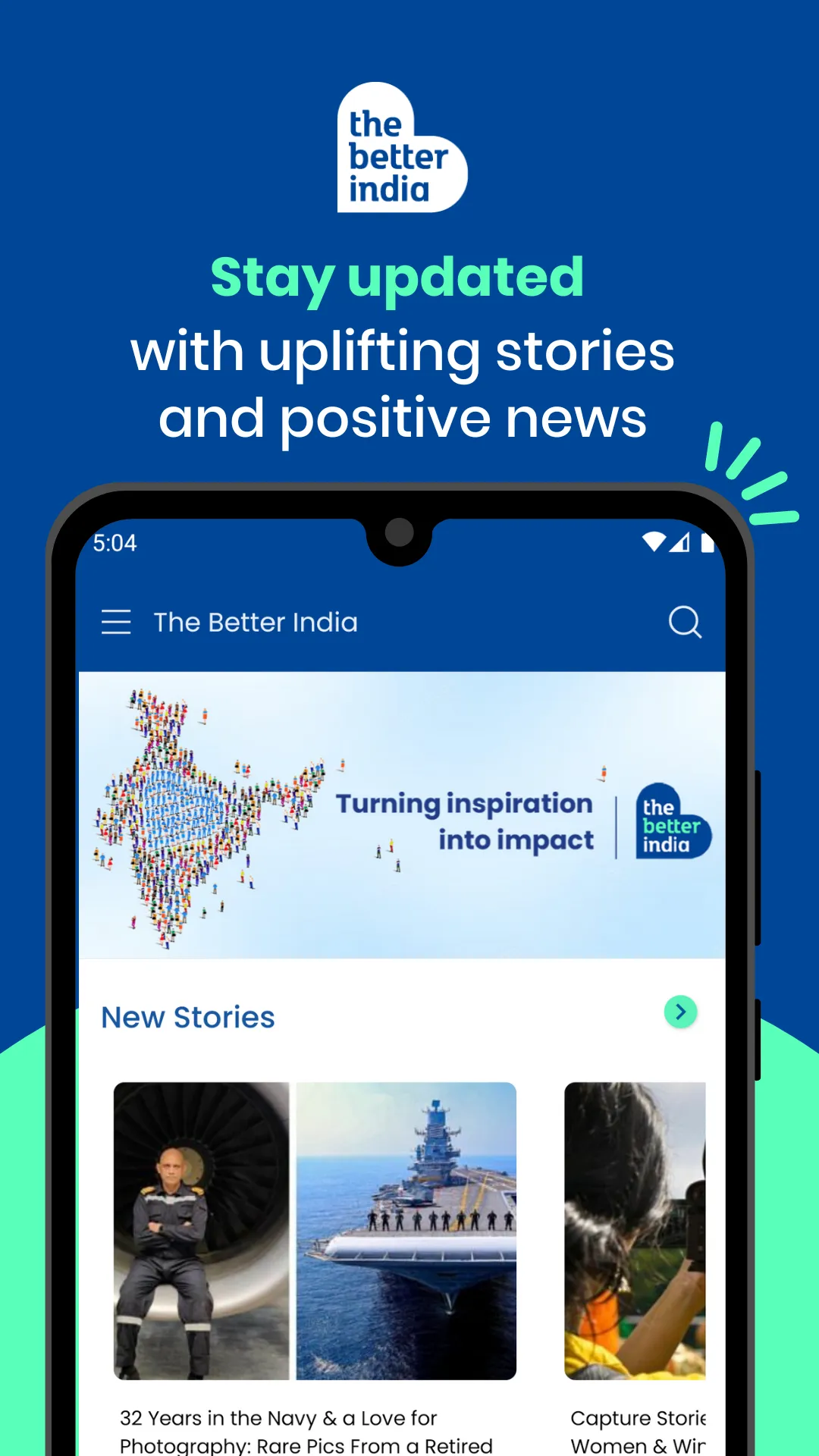 The Better India | Indus Appstore | Screenshot