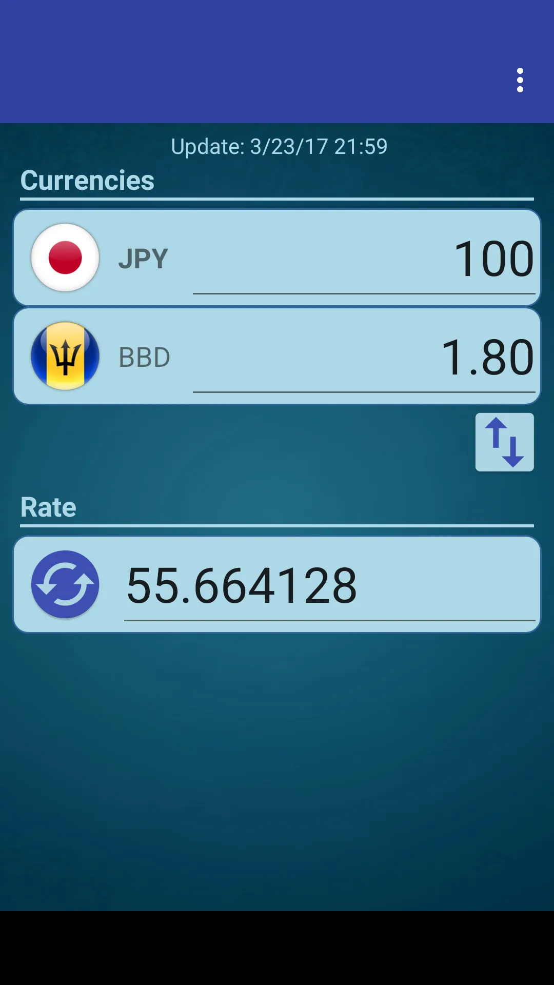 Japan Yen x Barbadian Dollar | Indus Appstore | Screenshot