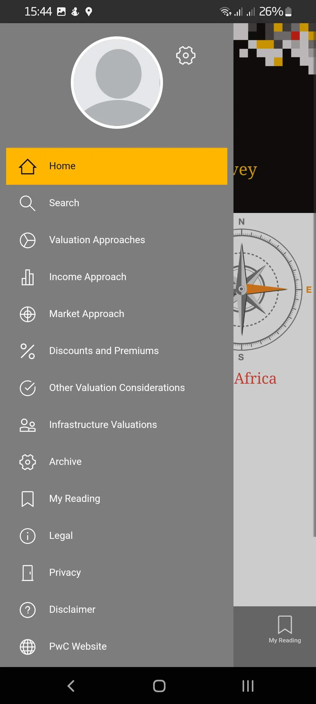 PwC Africa Valuation Survey | Indus Appstore | Screenshot