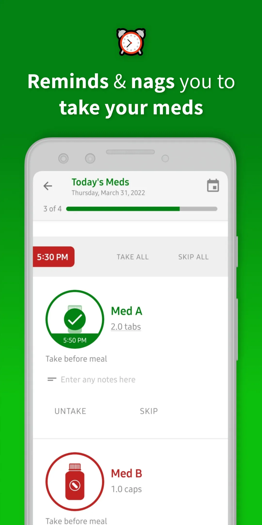 Medication Reminder & Tracker | Indus Appstore | Screenshot