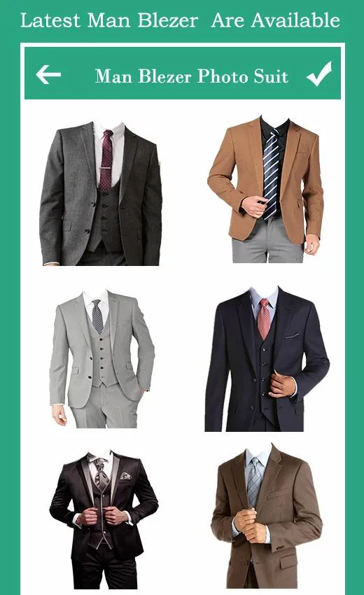 Men Blazer Photo Suit | Indus Appstore | Screenshot