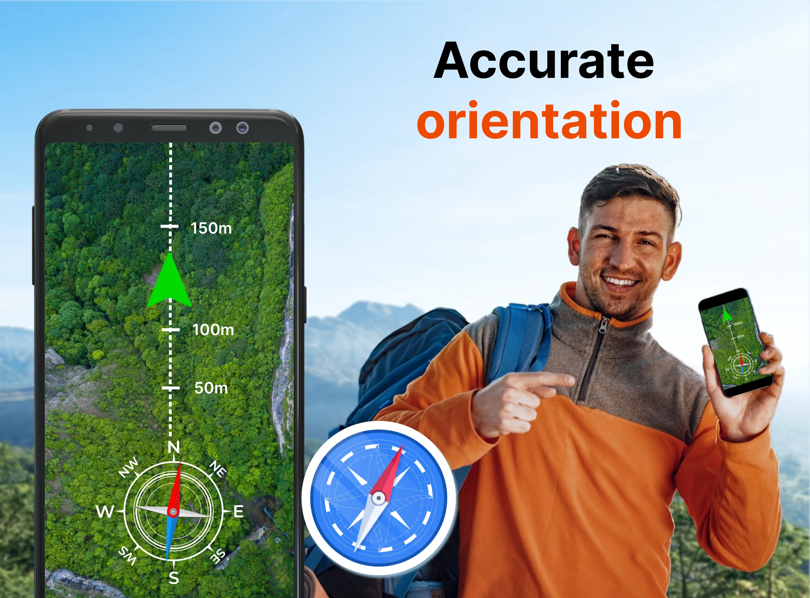 Compass App: Direction Compass | Indus Appstore | Screenshot