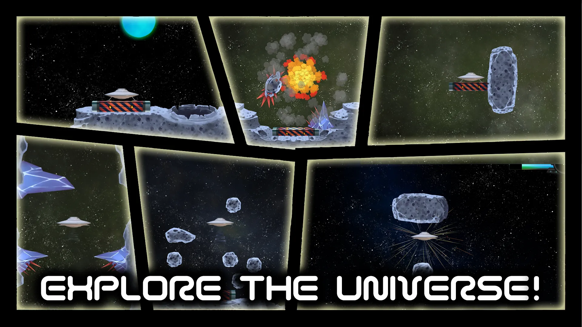 UFO Lander: flying saucer simu | Indus Appstore | Screenshot