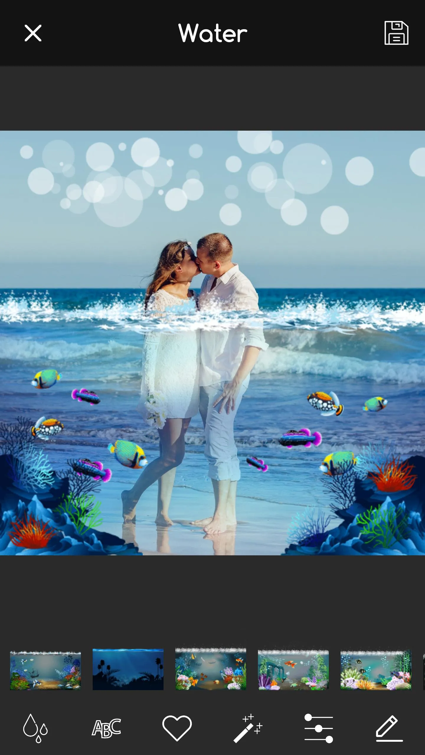 3D Water Effects Photo Maker | Indus Appstore | Screenshot