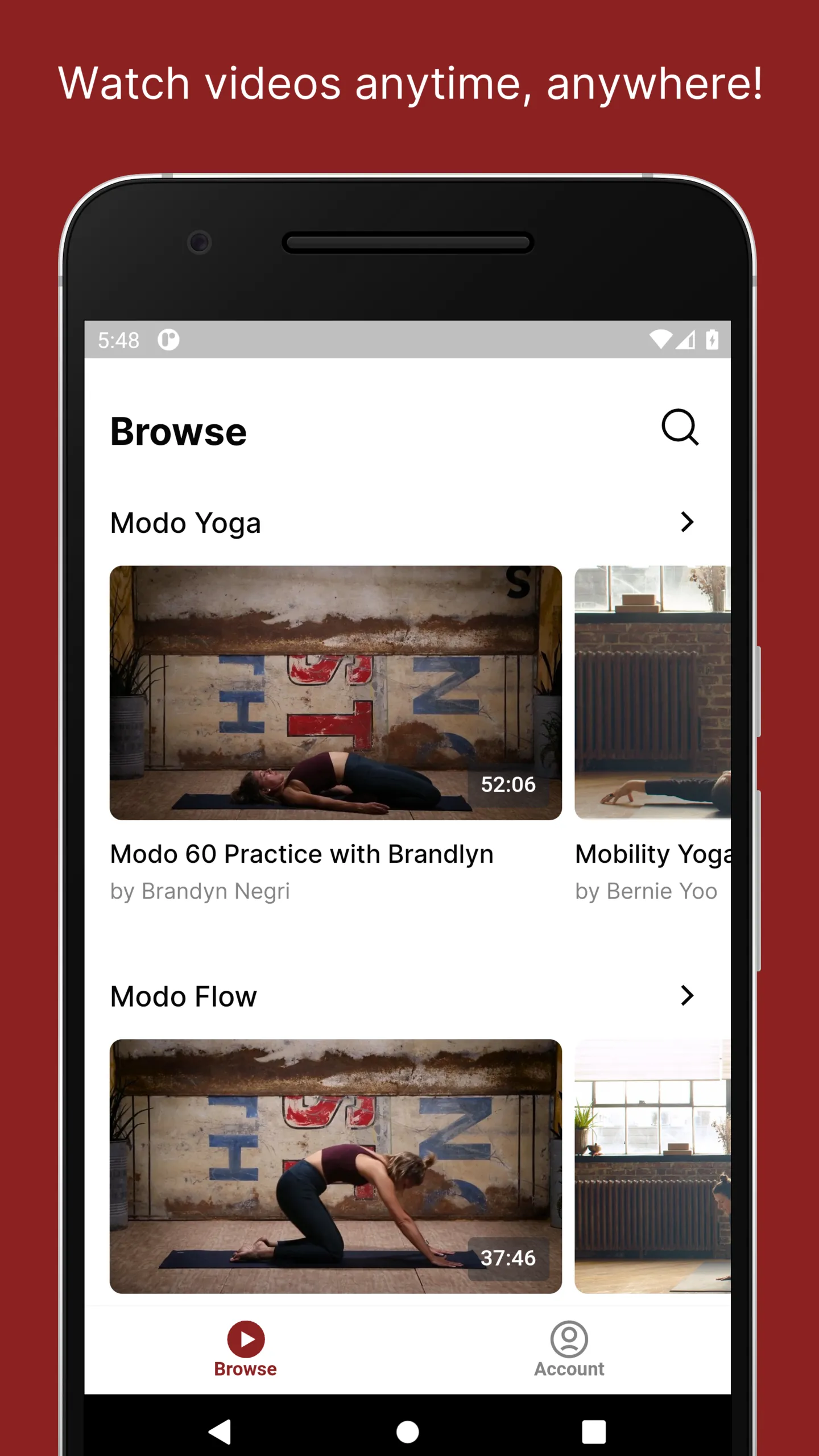 Modo Yoga Online | Indus Appstore | Screenshot