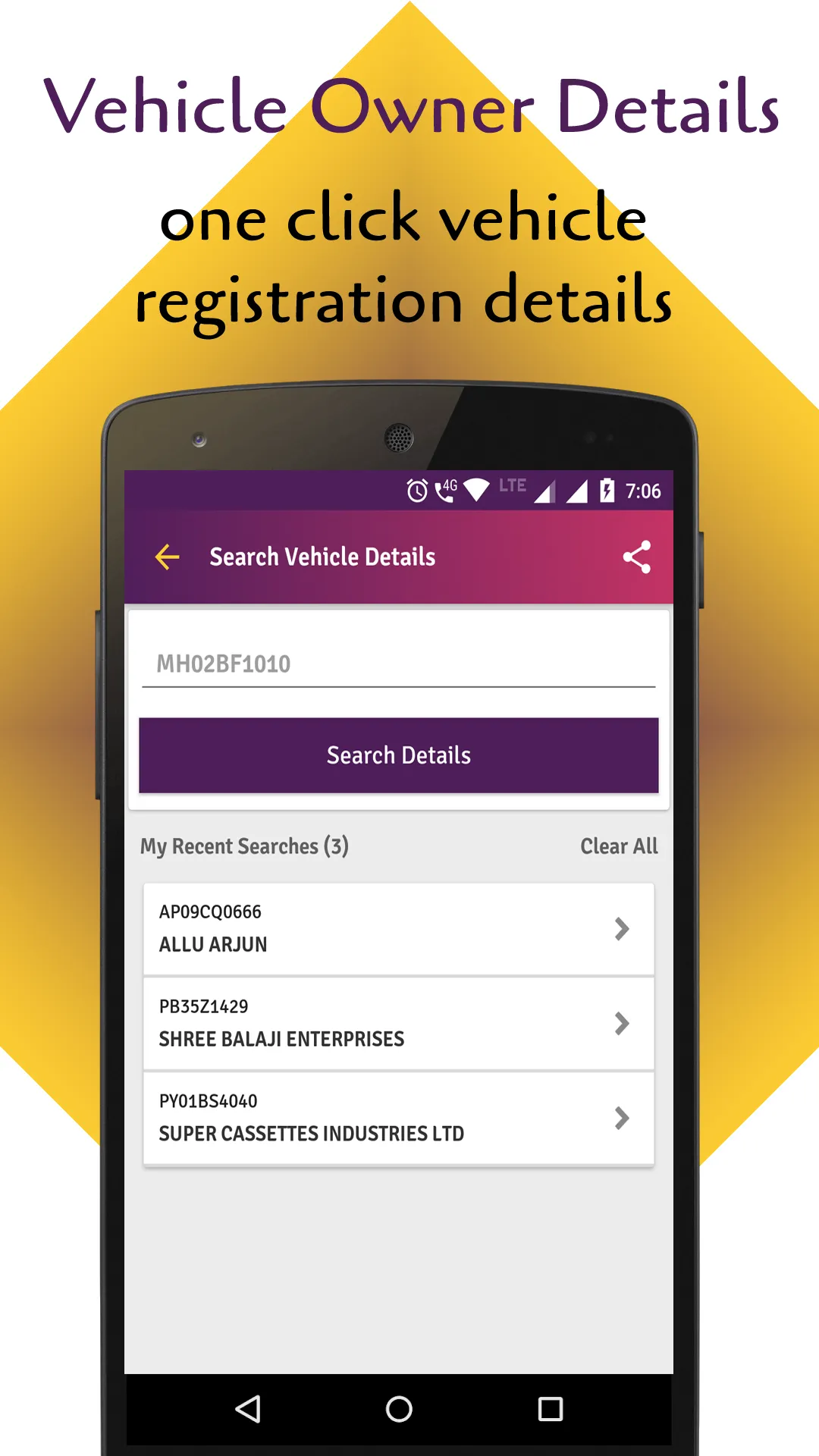 RTO Vehicle Info App & Challan | Indus Appstore | Screenshot