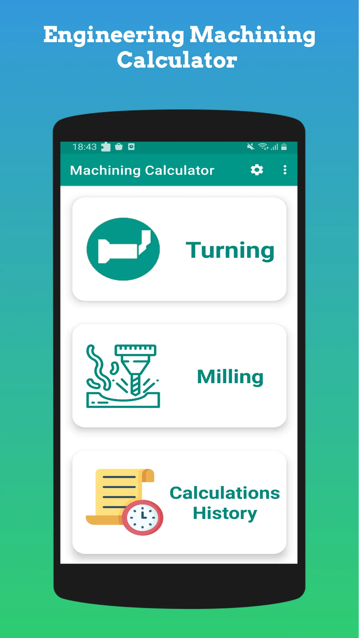 Engineering Machining Calculat | Indus Appstore | Screenshot