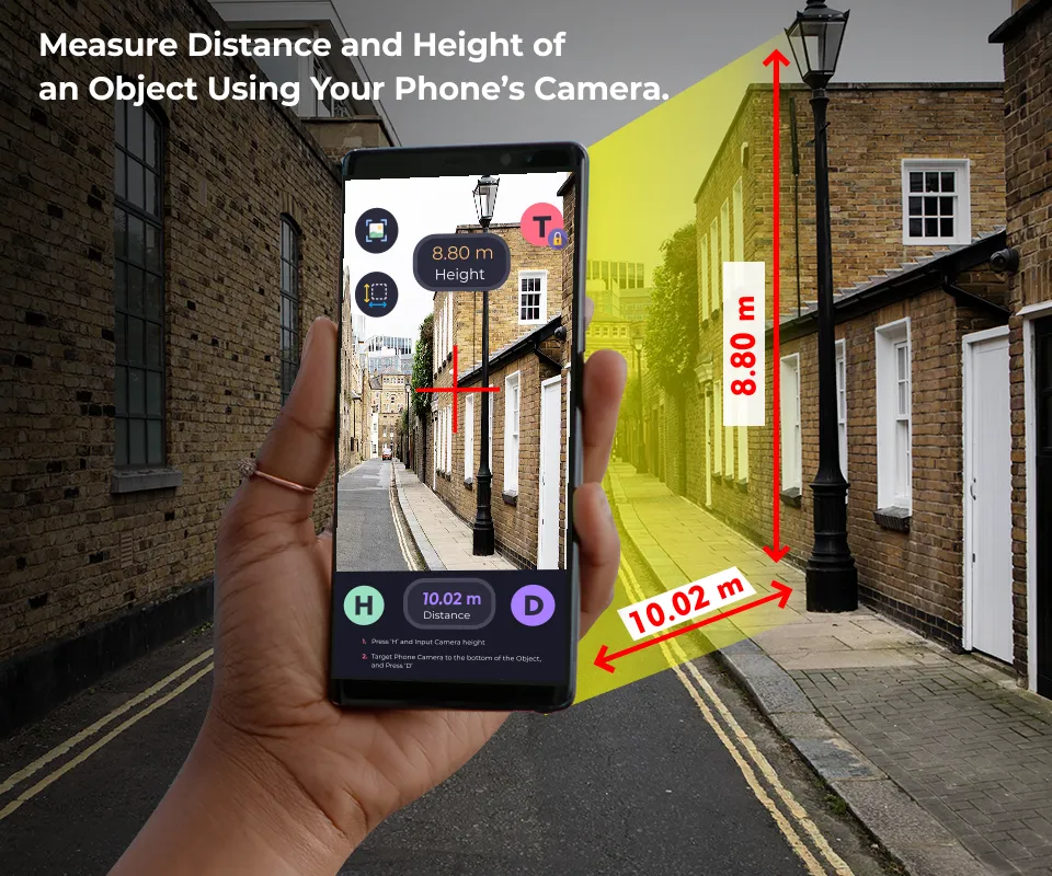 Distance & Height Calculator | Indus Appstore | Screenshot