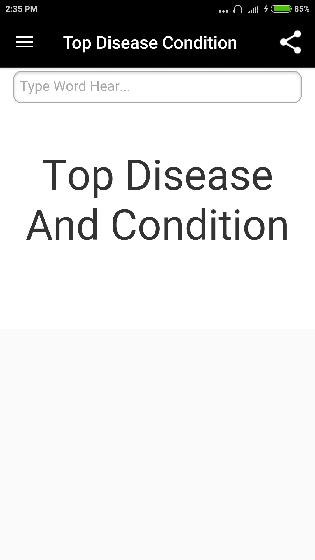 Disease Dictionary | Indus Appstore | Screenshot