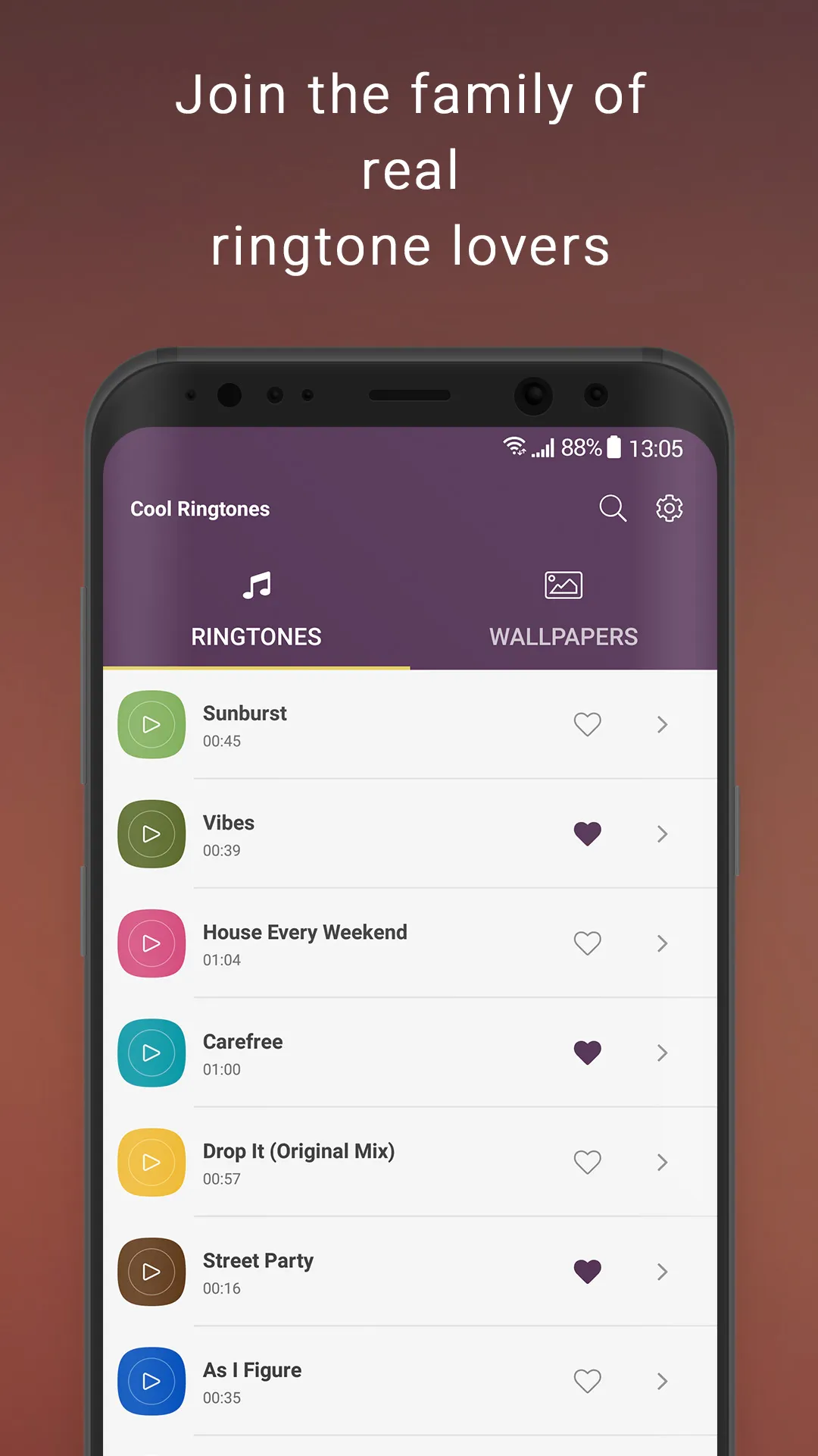 Cool Ringtones for Android™ | Indus Appstore | Screenshot