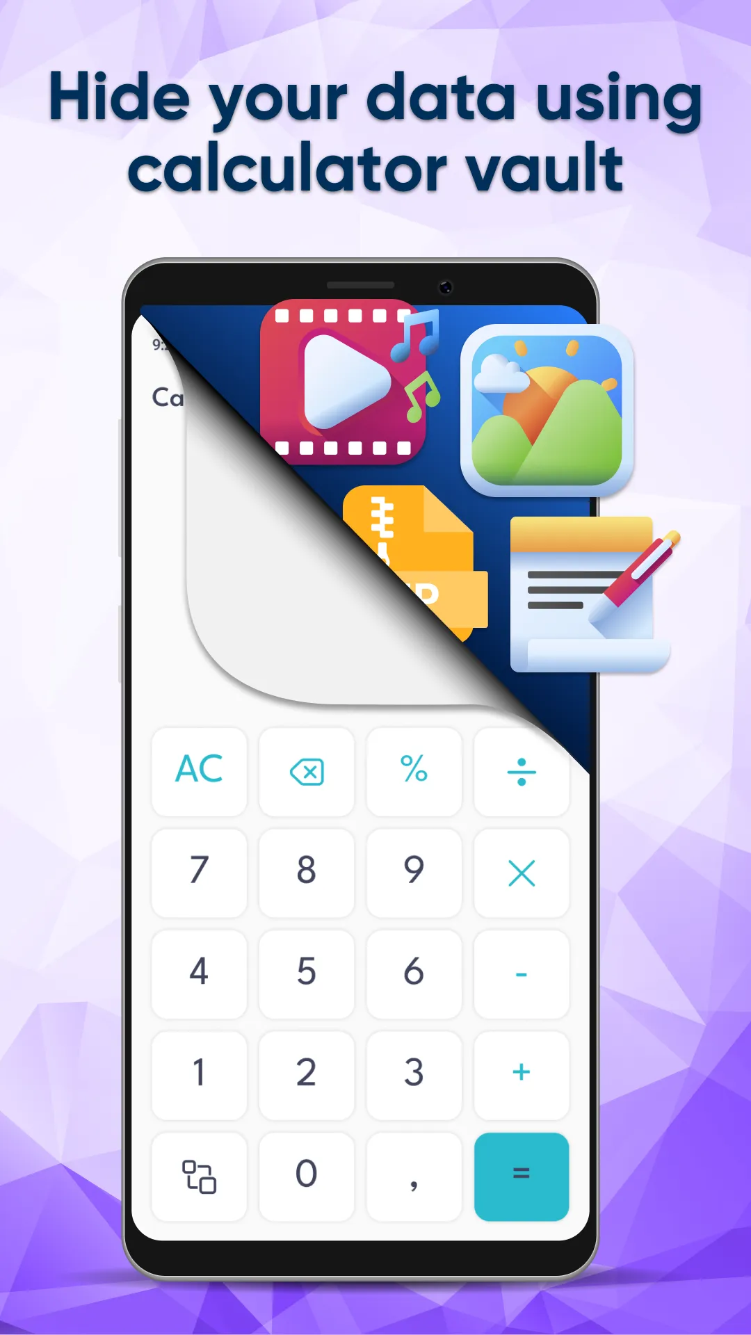 Calculator - Vault, Hide File | Indus Appstore | Screenshot