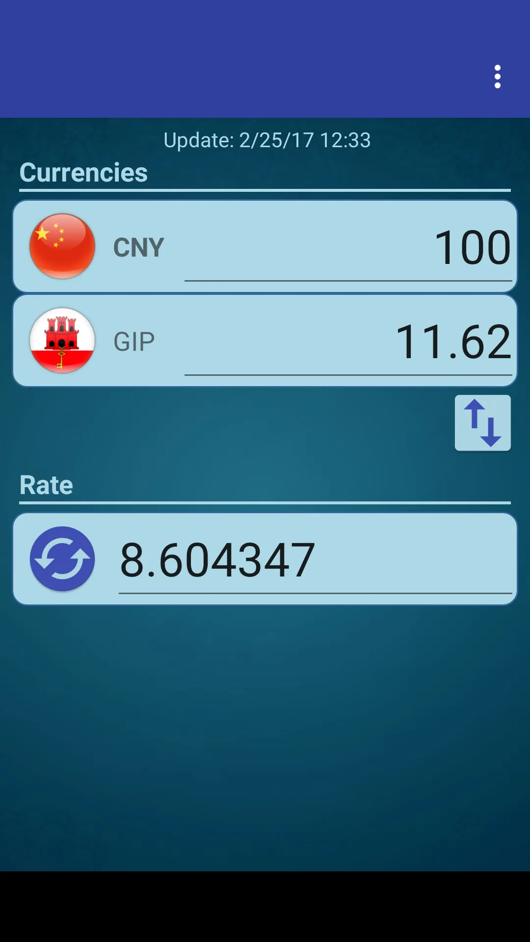 Chinese Yuan x Gibraltar Pound | Indus Appstore | Screenshot