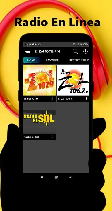 El Zol 107.9 Radio Washington | Indus Appstore | Screenshot