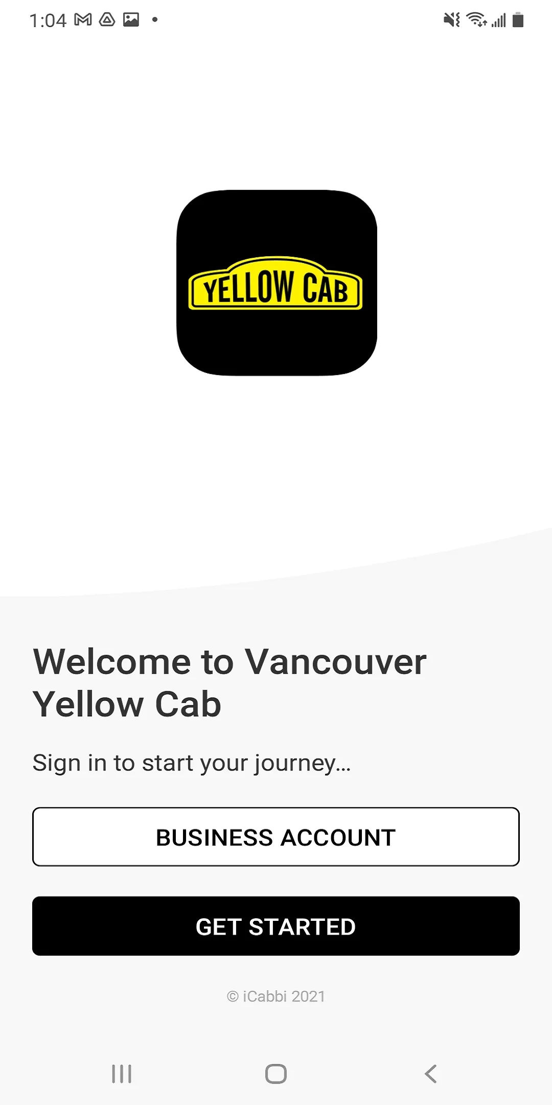 Yellow Cab Vancouver | Indus Appstore | Screenshot