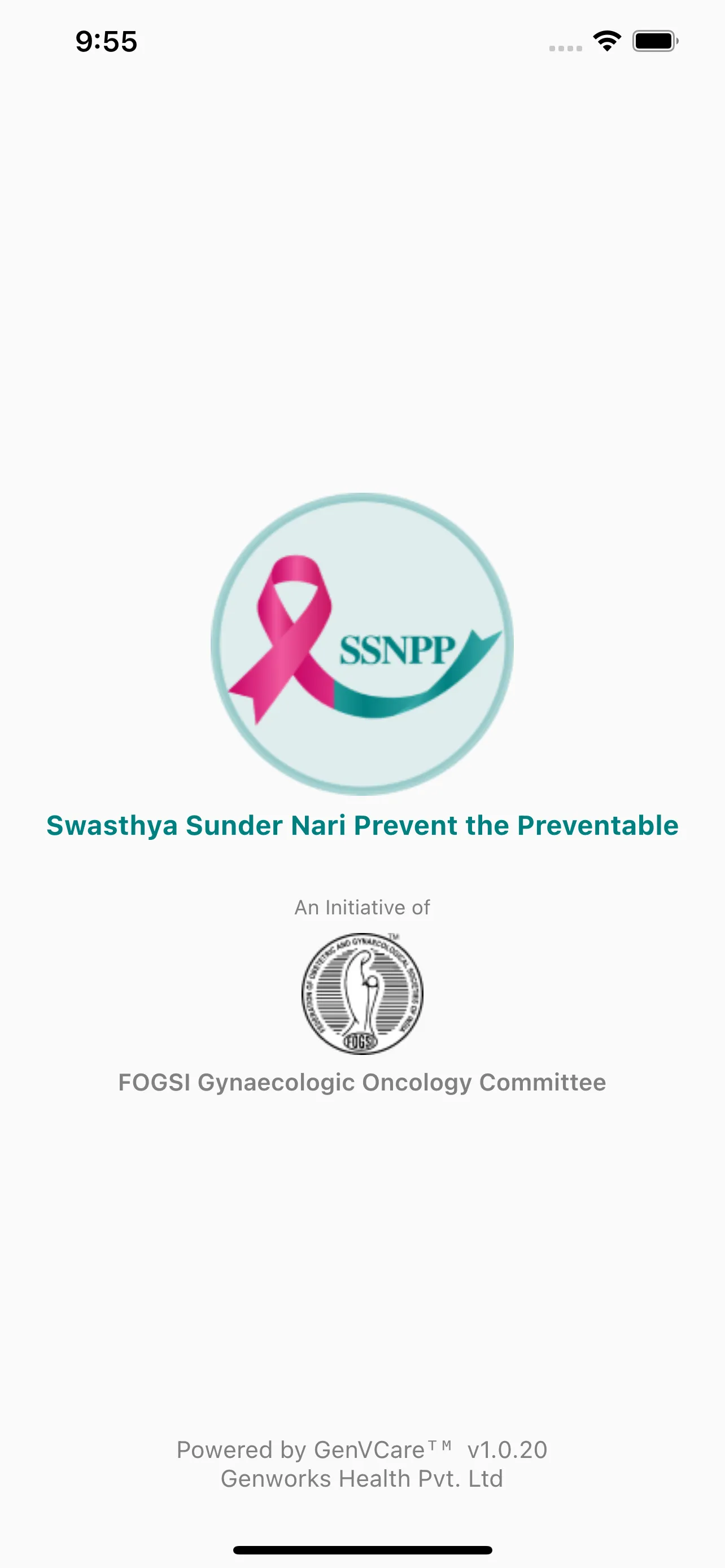 SSNPP App, Cancer Screening | Indus Appstore | Screenshot