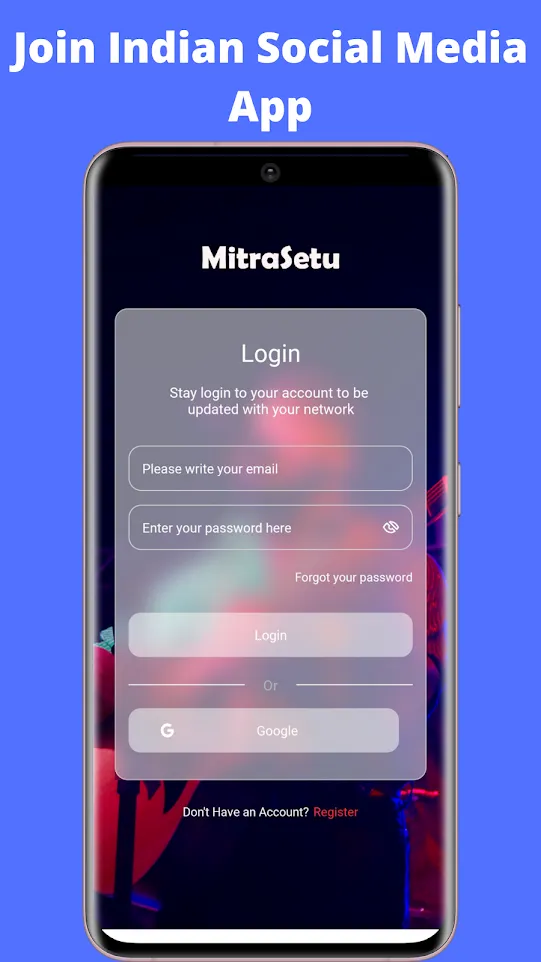 MitraSetu- Indian Social Media | Indus Appstore | Screenshot