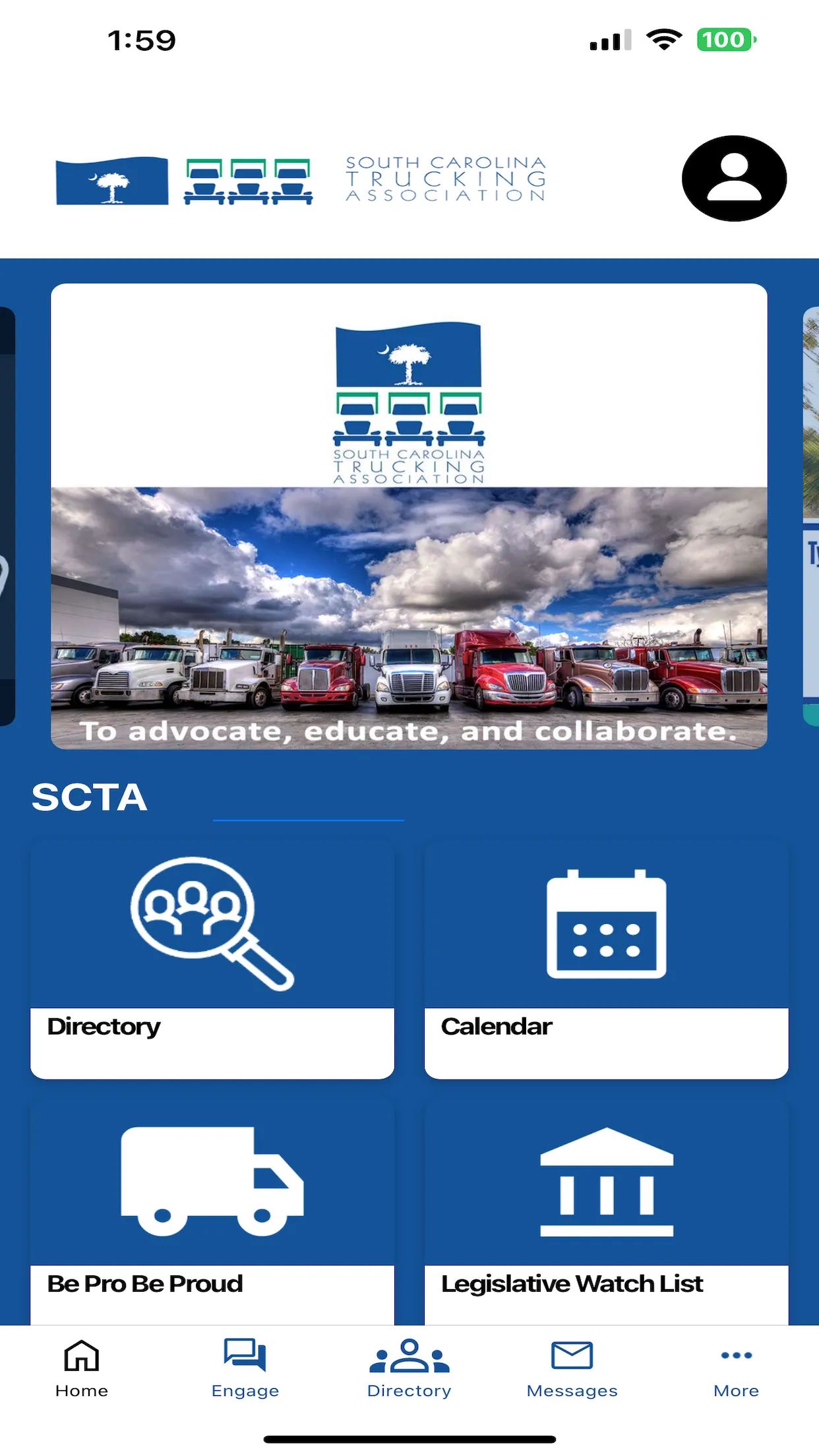 South Carolina Trucking Assn | Indus Appstore | Screenshot