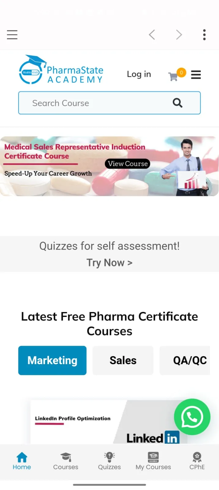 PharmaState Academy | Indus Appstore | Screenshot