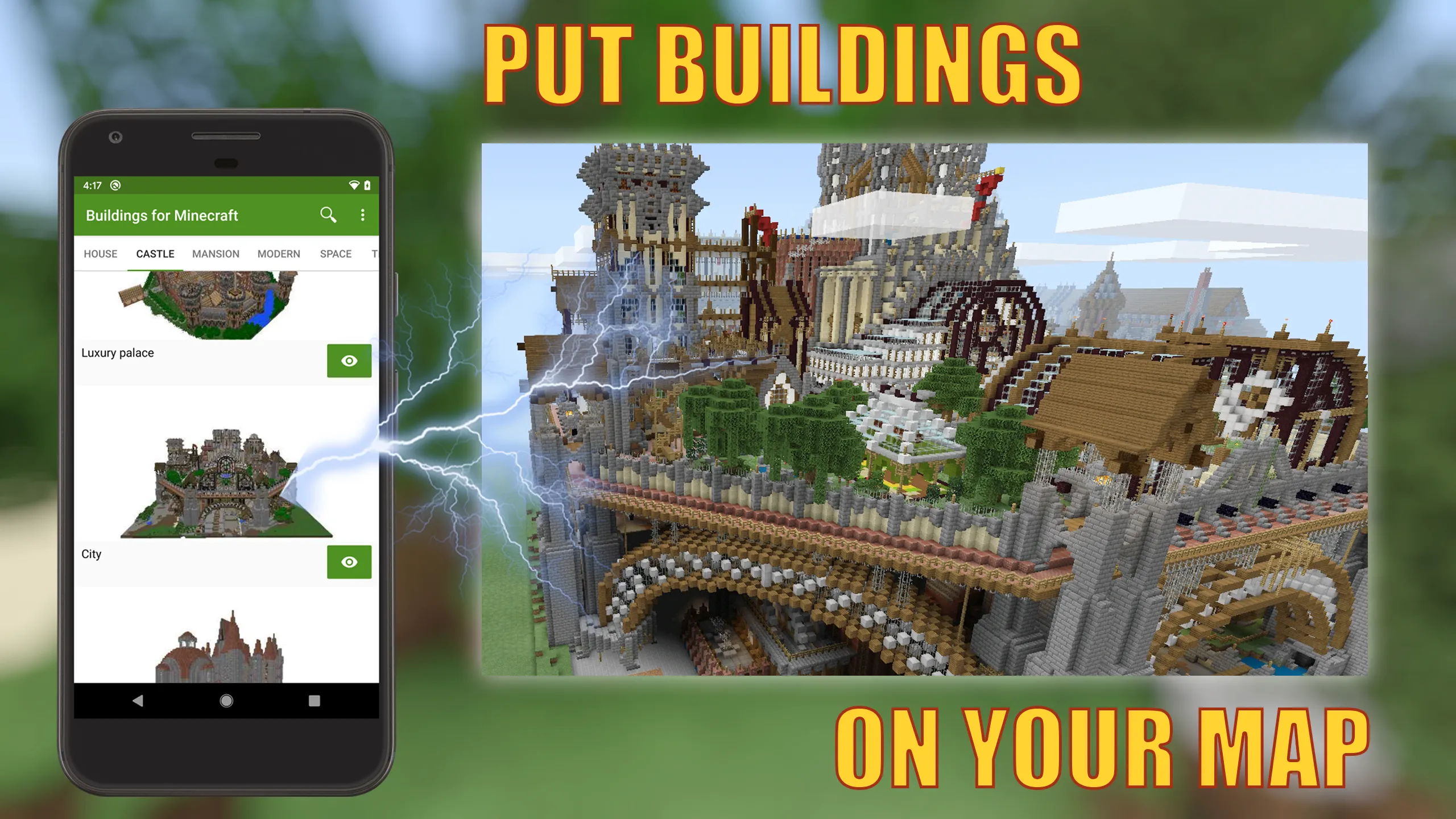 Buildings for Minecraft PE | Indus Appstore | Screenshot