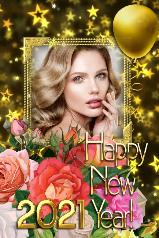 NewYear Wishes Photo Frames | Indus Appstore | Screenshot