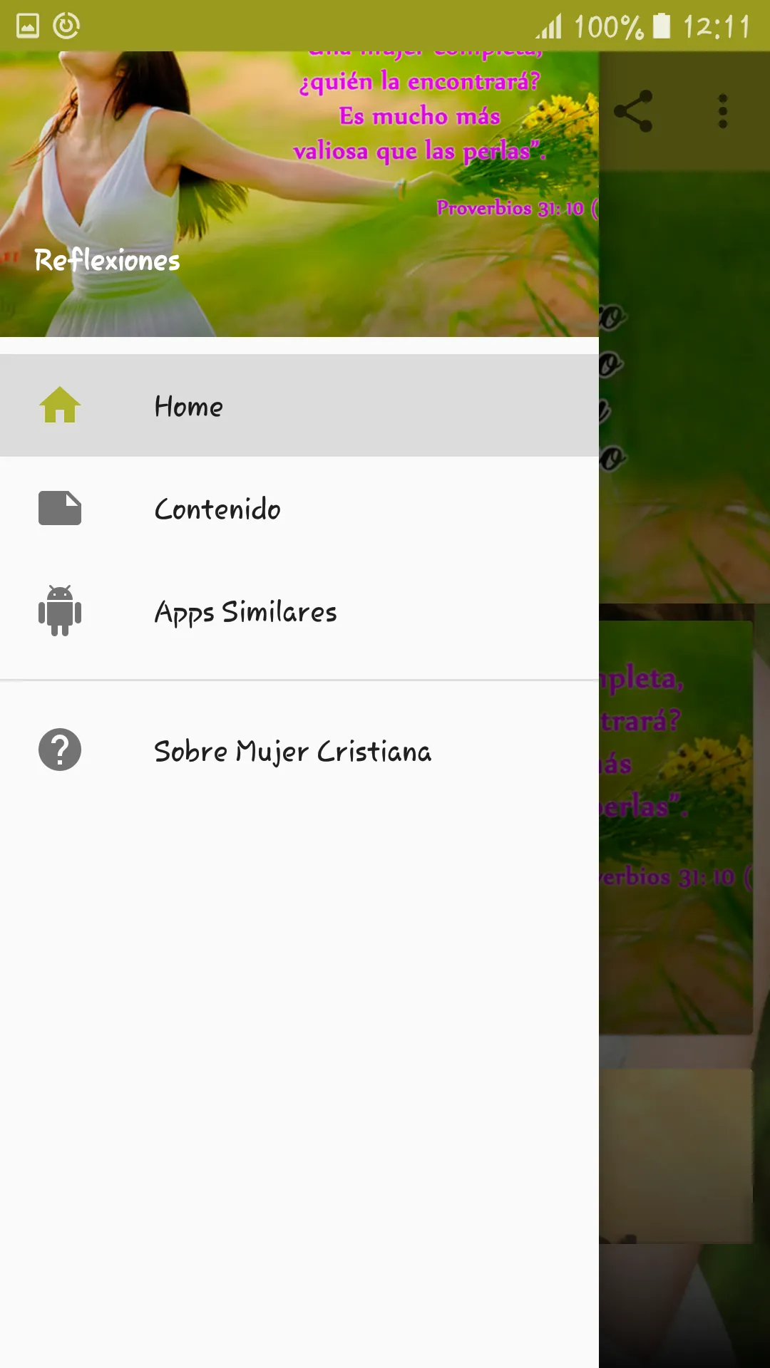 Mujer Cristiana Reflexiones | Indus Appstore | Screenshot