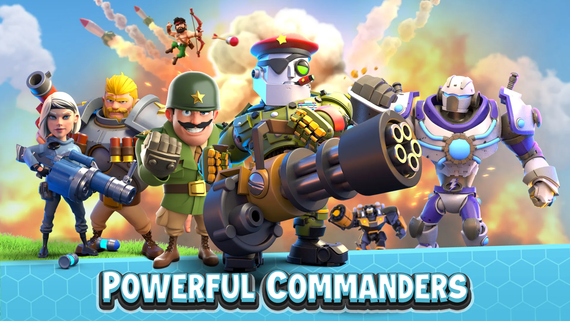 Rebel Bots: Epic War PvP RTS | Indus Appstore | Screenshot