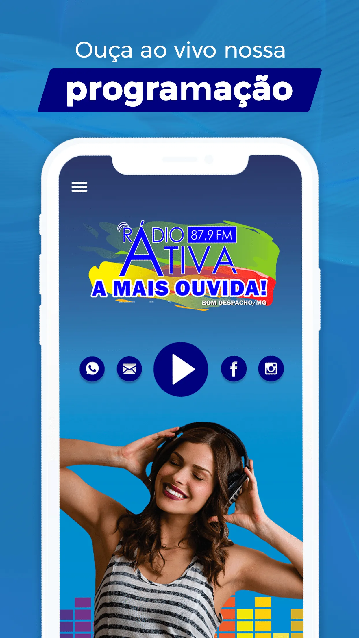 Ativa FM 87.9 | Indus Appstore | Screenshot