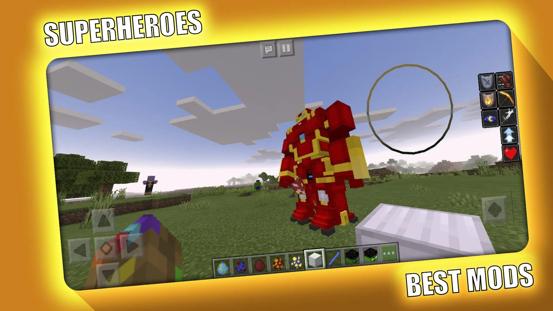 Superheroes Mod for Minecraft  | Indus Appstore | Screenshot