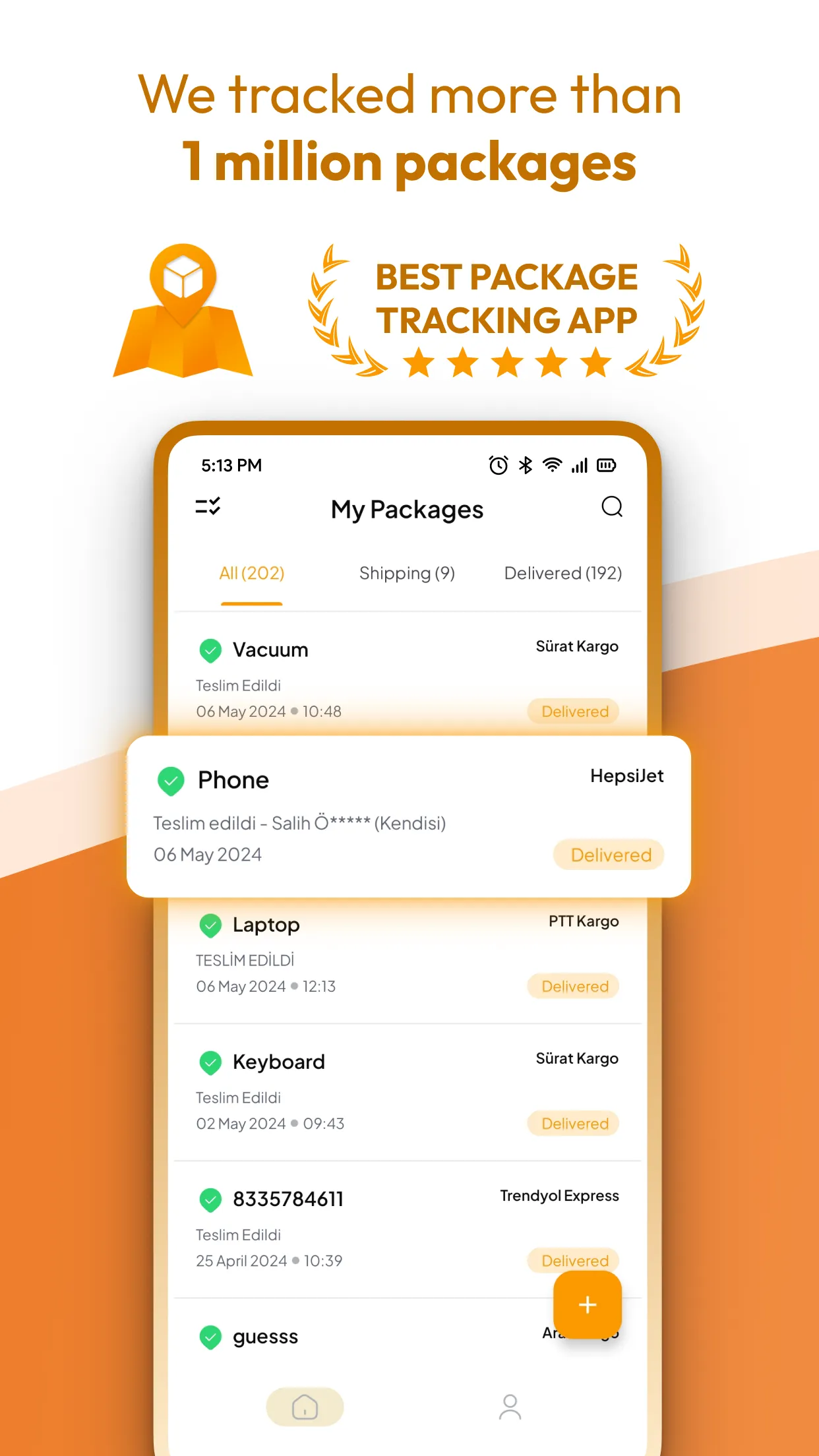 Package Tracker Pro | Indus Appstore | Screenshot