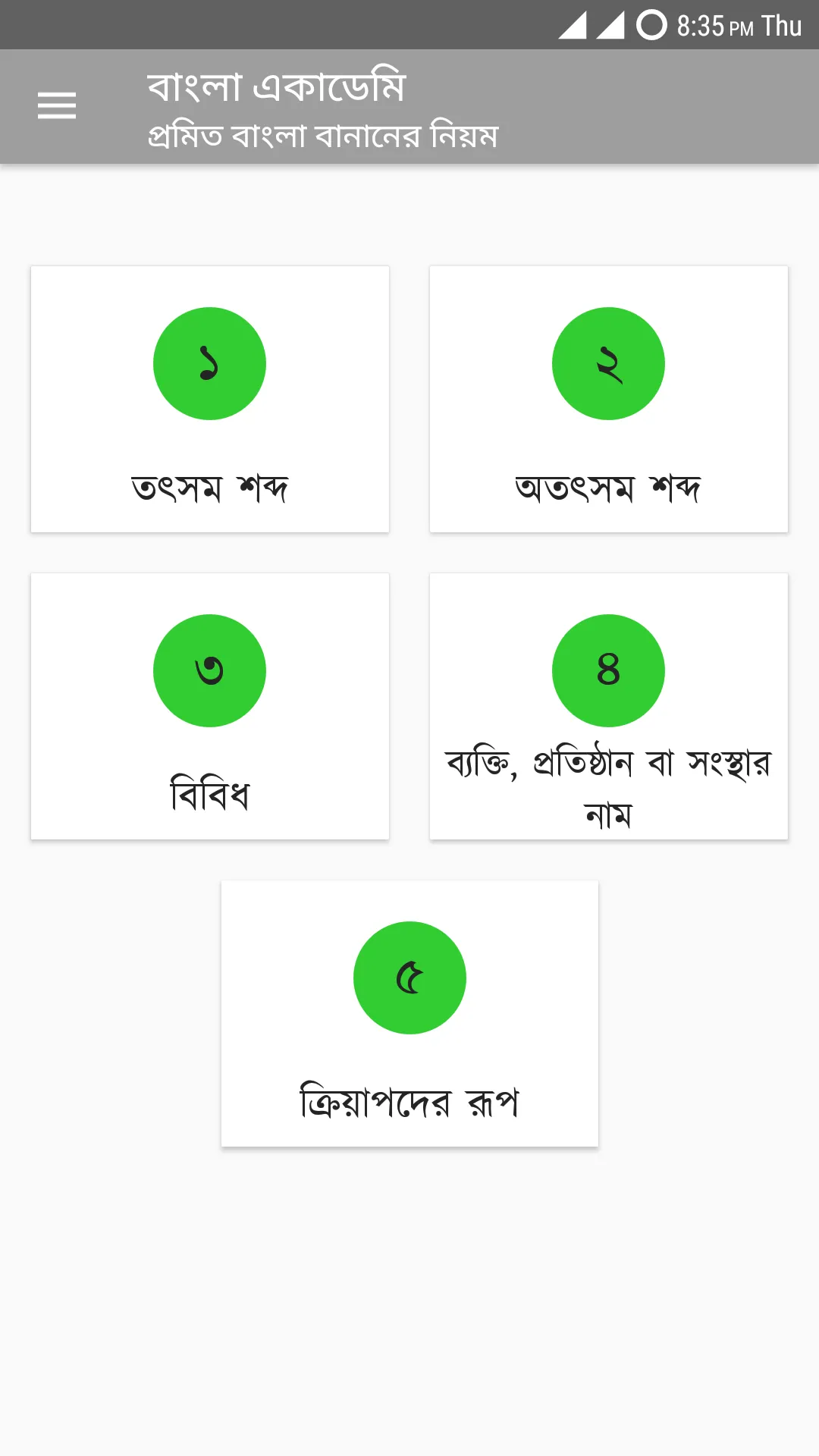 প্রমিত বাংলা বানানের নিয়ম | Indus Appstore | Screenshot