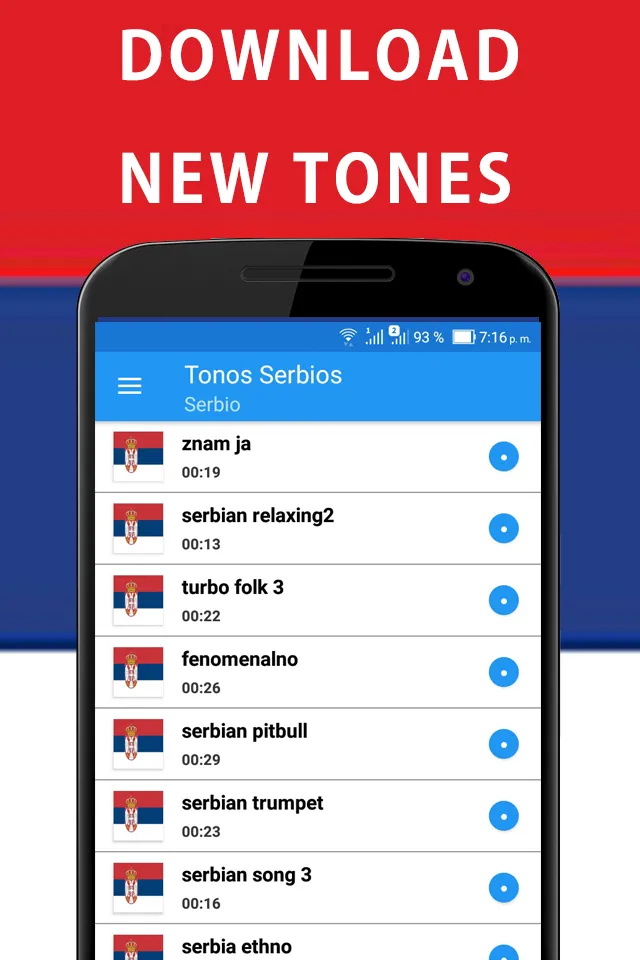 Ringtones Serbs | Indus Appstore | Screenshot