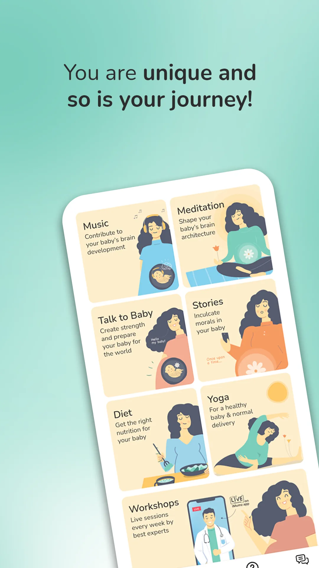iMumz - Pregnancy & Parenting | Indus Appstore | Screenshot