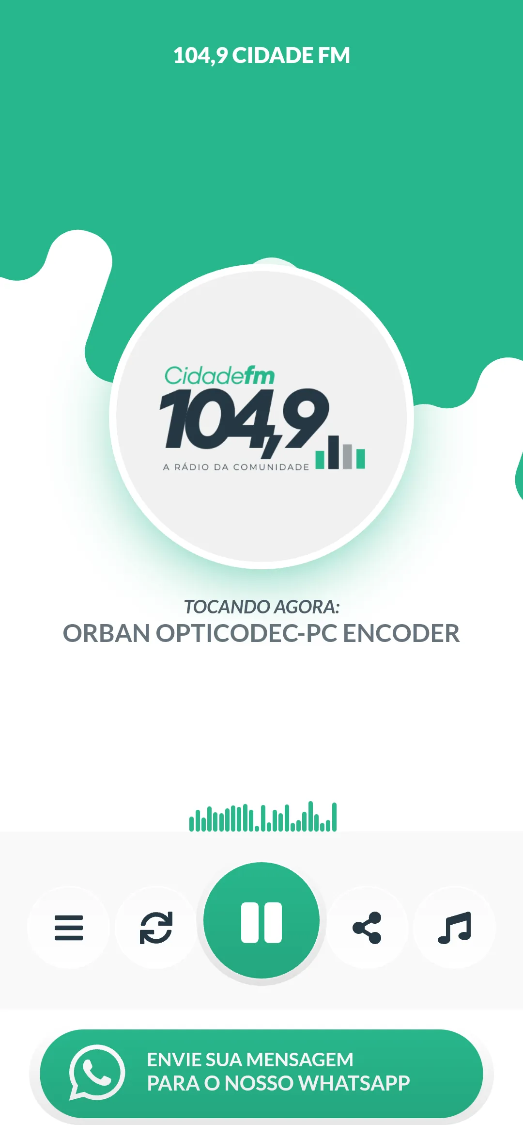 CIDADE FM FAXINAL | Indus Appstore | Screenshot